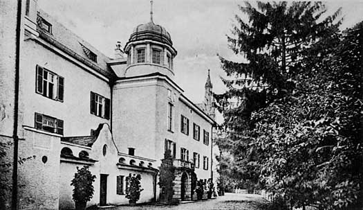 DELAHOGUE Eugène (1867/1934). Das Schloss. Öl auf Lein…